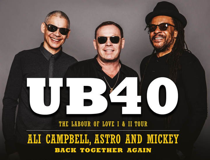 Concert UB40 feat. Ali Campbell şi Astro, programat în iulie la